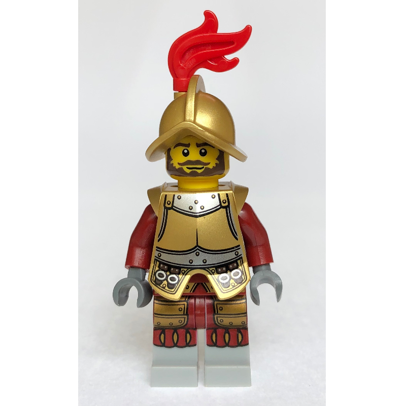 Conquistador — minifigure detail