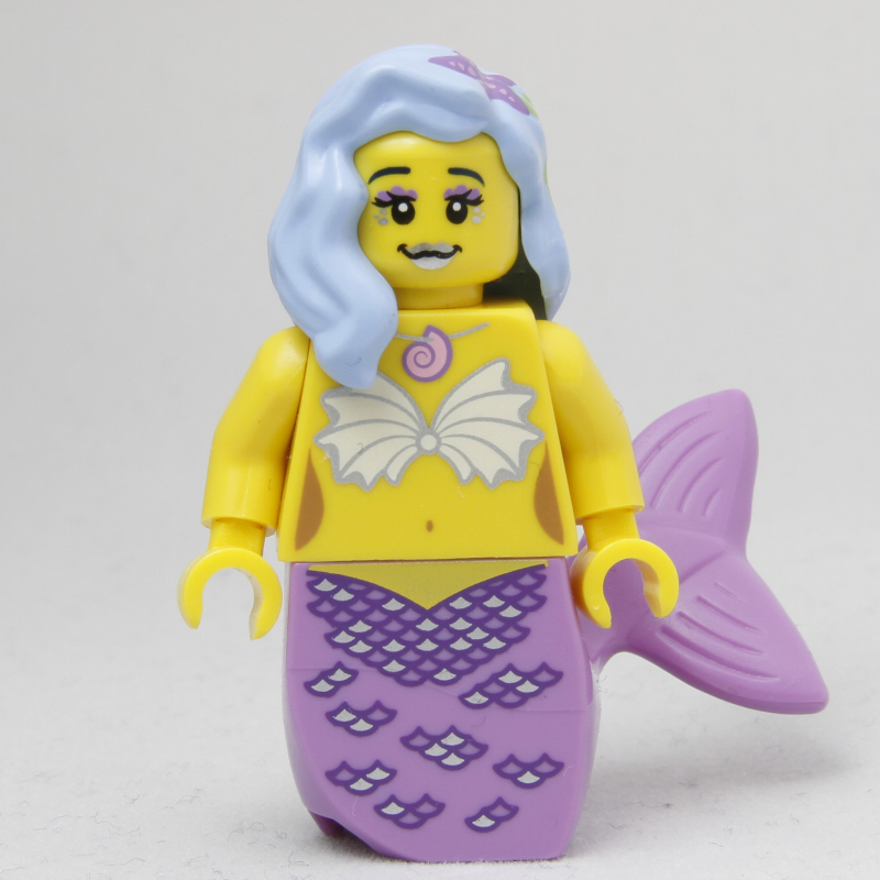 Marsha Queen of the Mermaids (CMF) — minifigure detail