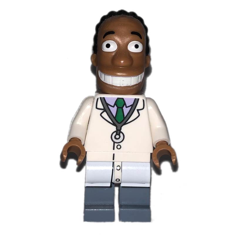 Dr. Hibbert (CMF) — minifigure detail