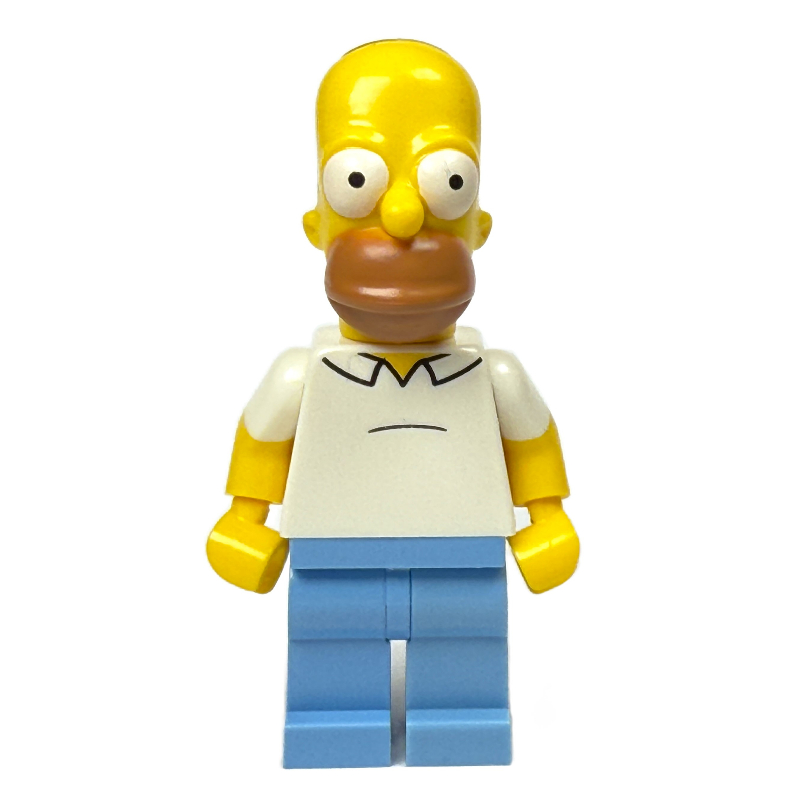 Homer Simpson (CMF) — minifigure detail