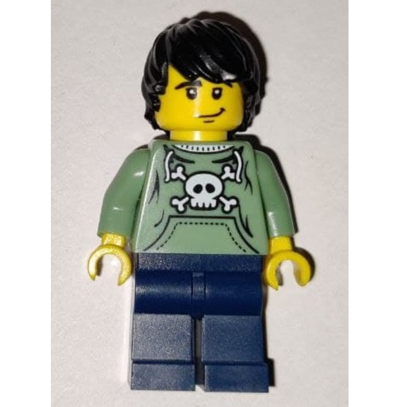 Skater (CMF) — minifigure detail