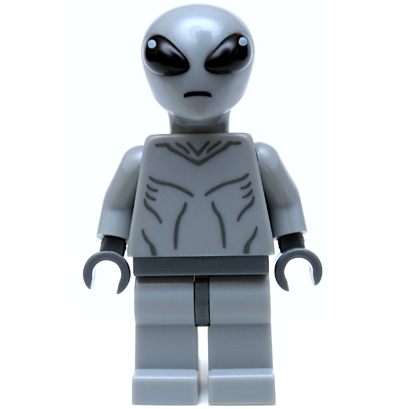 Classic Alien — minifigure detail