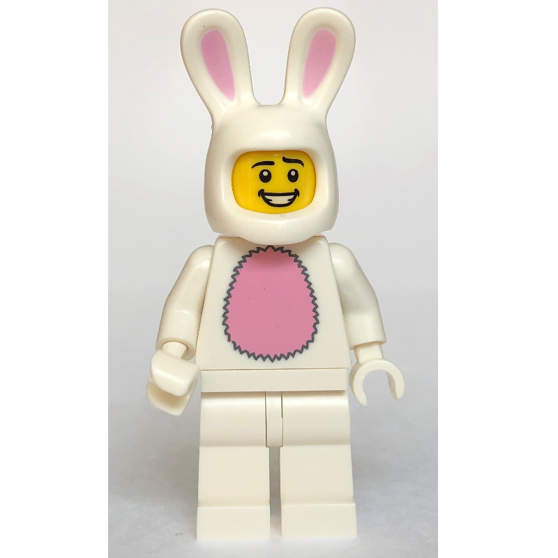 Bunny Suit Guy — minifigure detail