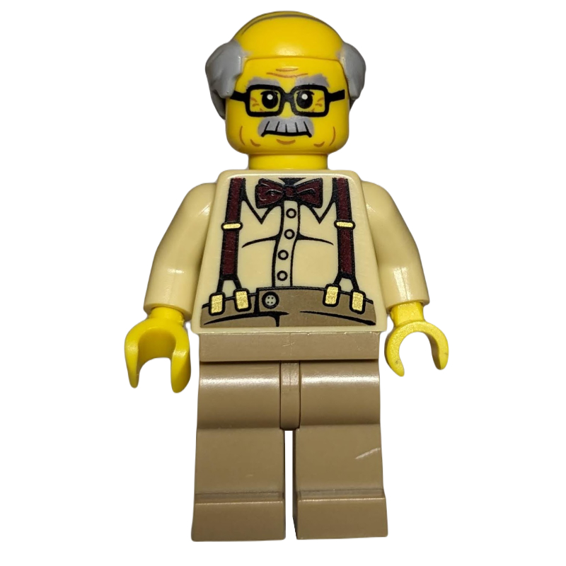 Grandpa — minifigure detail
