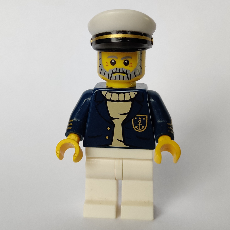 Sea Captain — minifigure detail