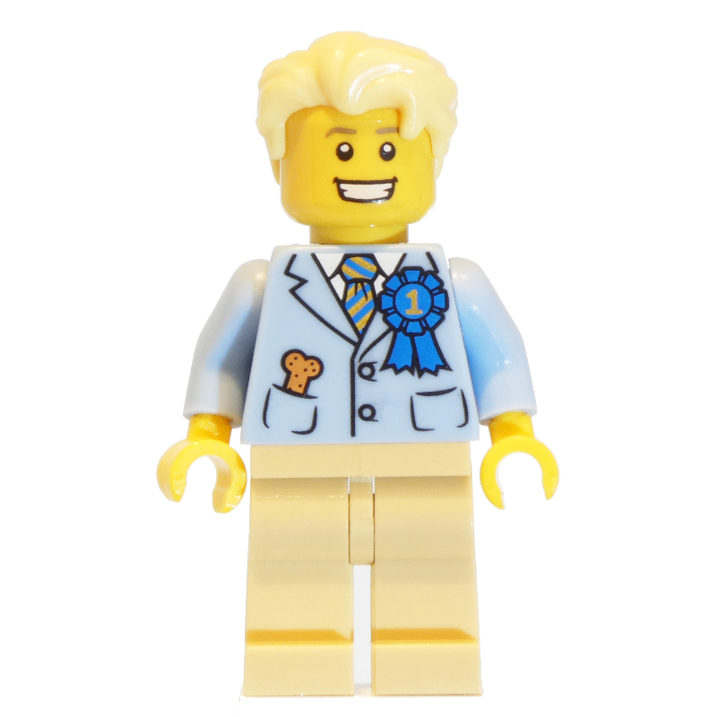 Dog Show Winner — minifigure detail