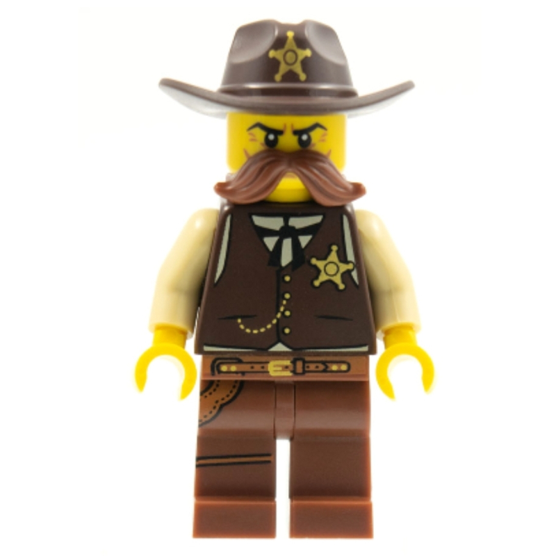 Sheriff — minifigure detail