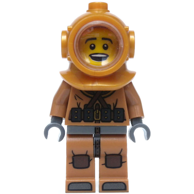 Diver — minifigure detail