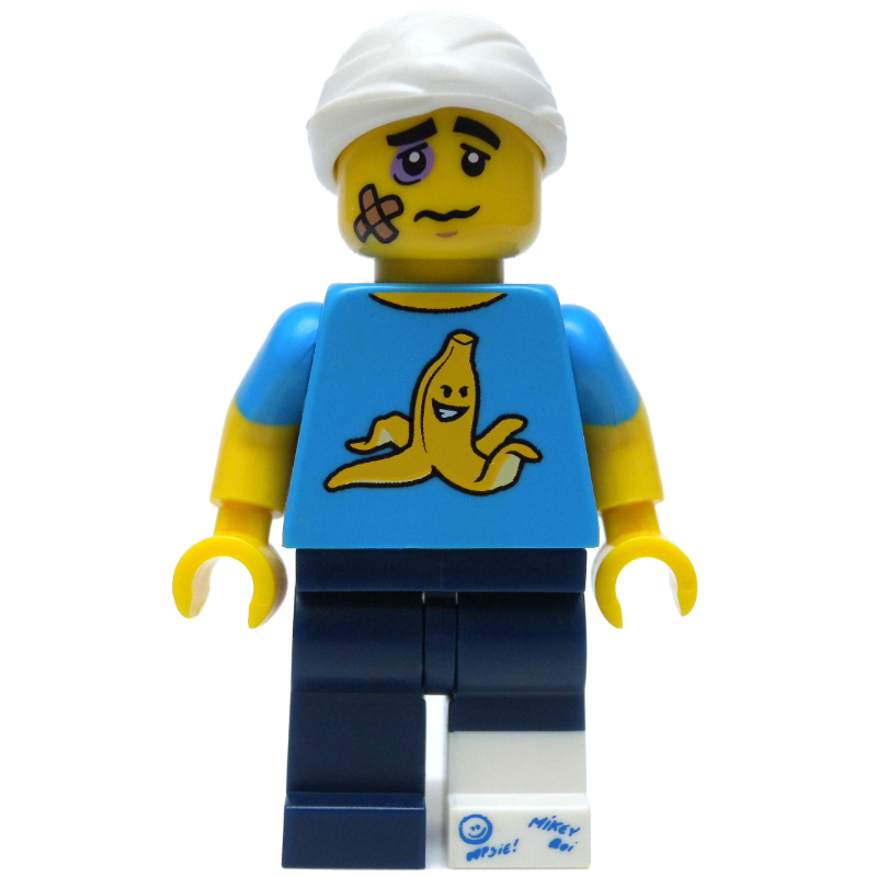 Clumsy Guy — minifigure detail