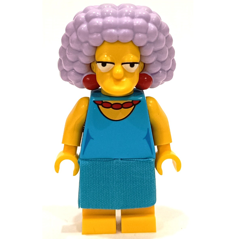 Selma Bouvier (CMF) — minifigure detail