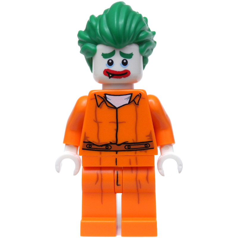 The Joker in Prison Clothes (CMF) — minifigure detail