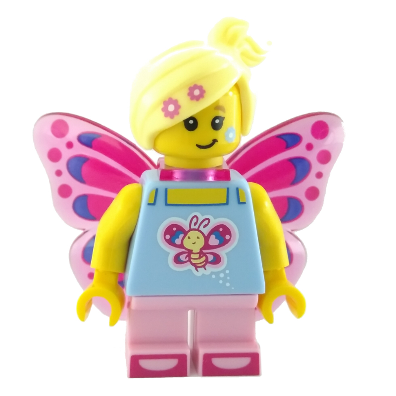 Butterfly Girl — minifigure detail