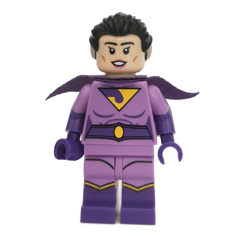 Wonder Twin Jayna (CMF) — minifigure detail
