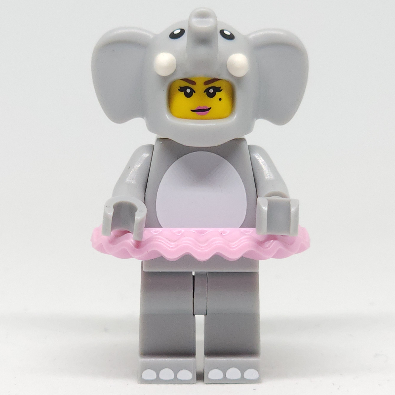 Elephant Costume Girl — minifigure detail