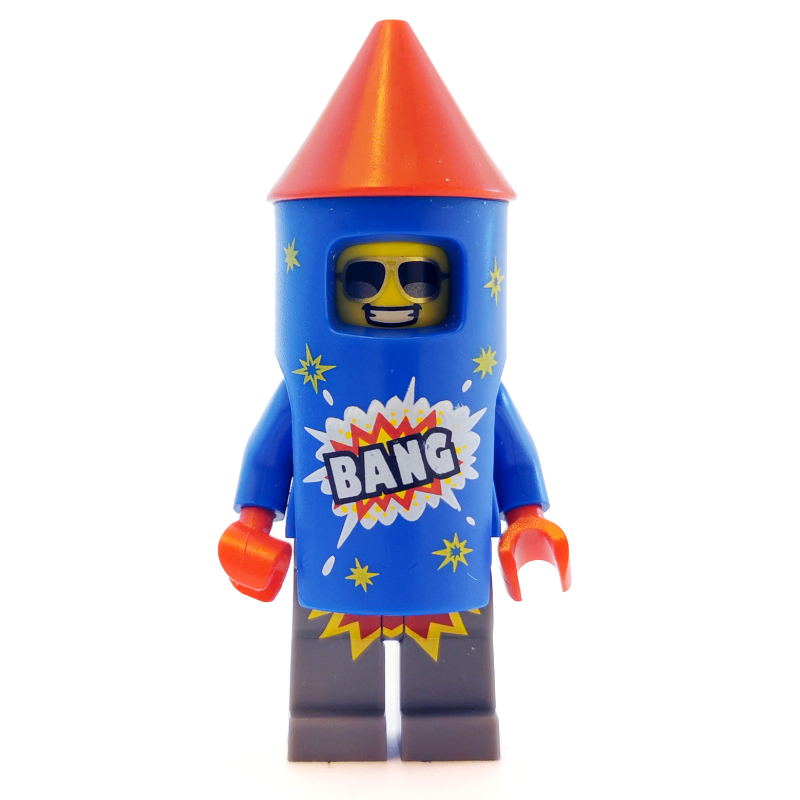 Firework Guy — minifigure detail