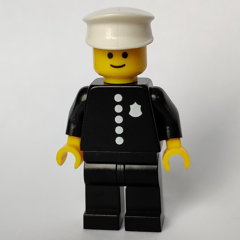 Classic Police Officer — minifigure detail