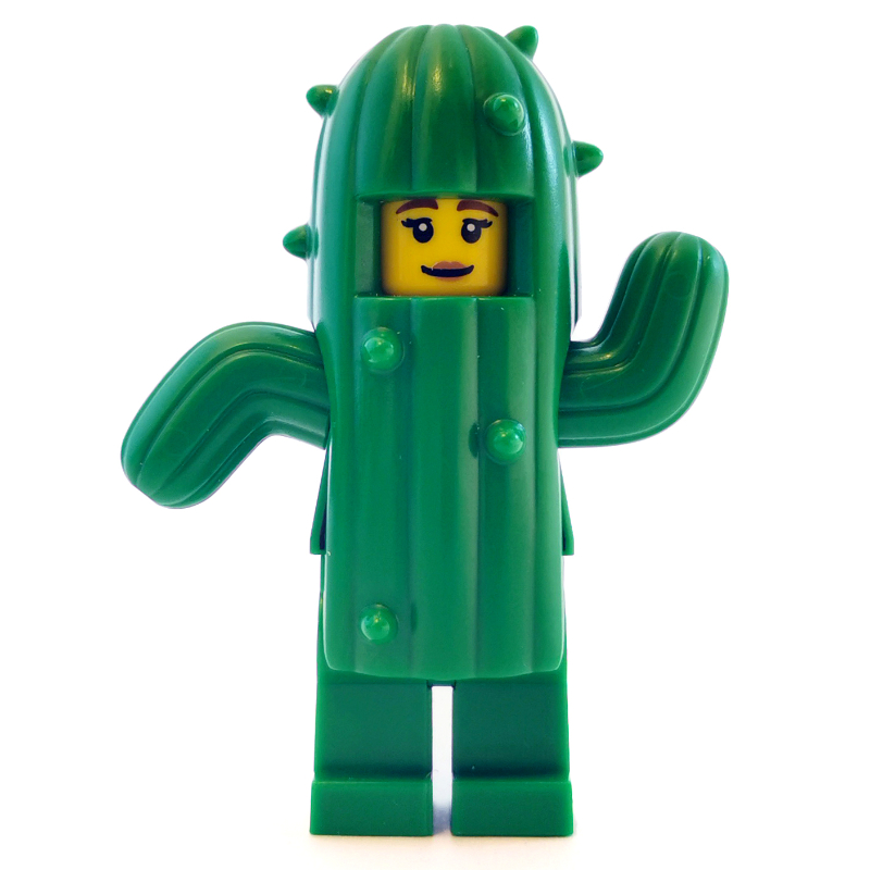Cactus Girl — minifigure detail
