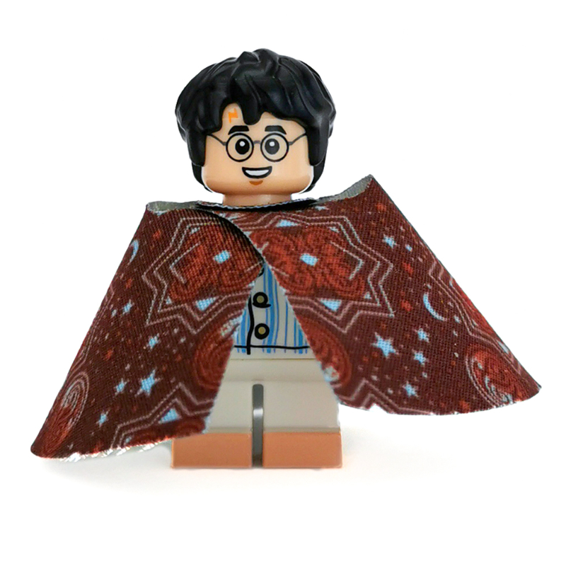 Harry Potter, Invisibility Cloak (CMF) — minifigure detail