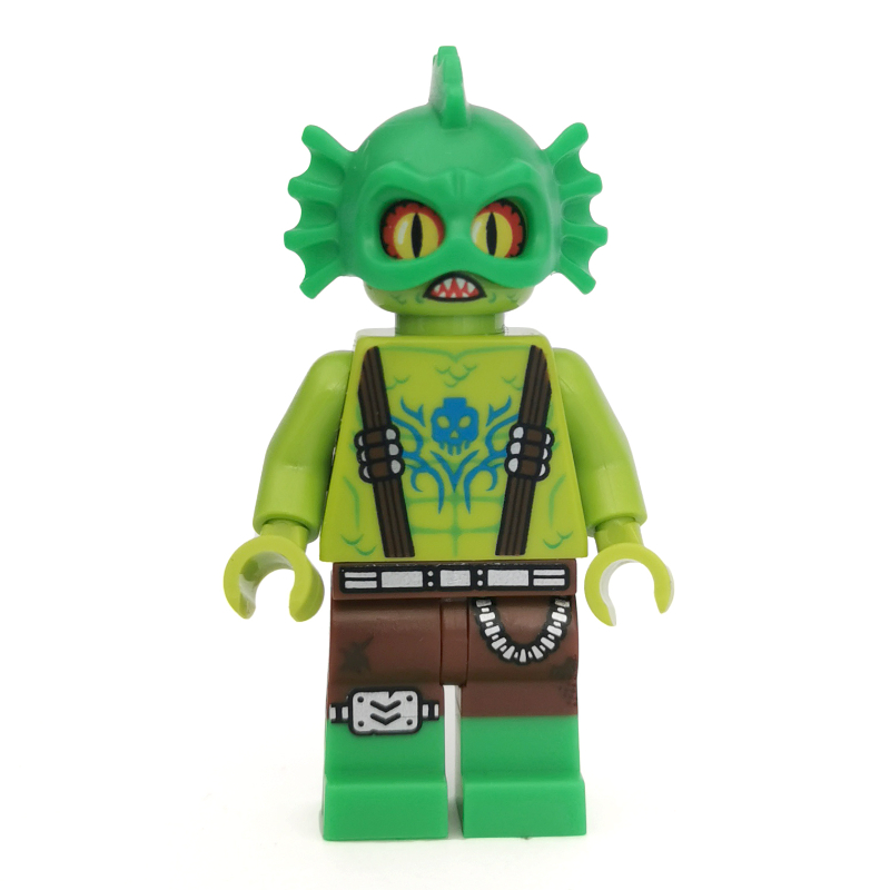 Swamp Creature (CMF) — minifigure detail