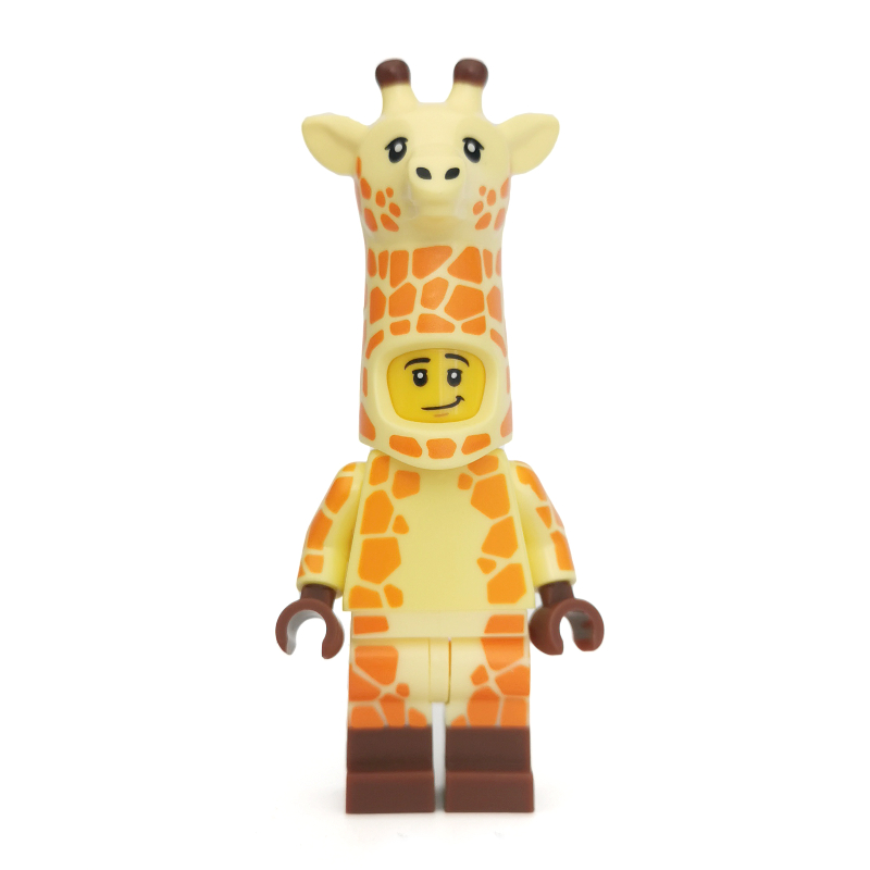 Giraffe Guy (CMF) — minifigure detail