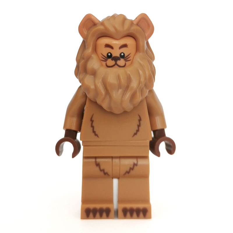 Cowardly Lion (CMF) — minifigure detail