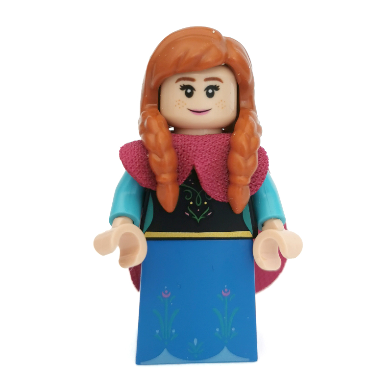 Anna (CMF) — minifigure detail