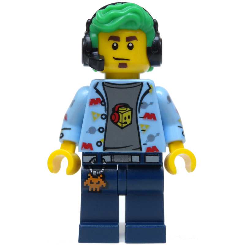 Video Game Champ (CMF) — minifigure detail
