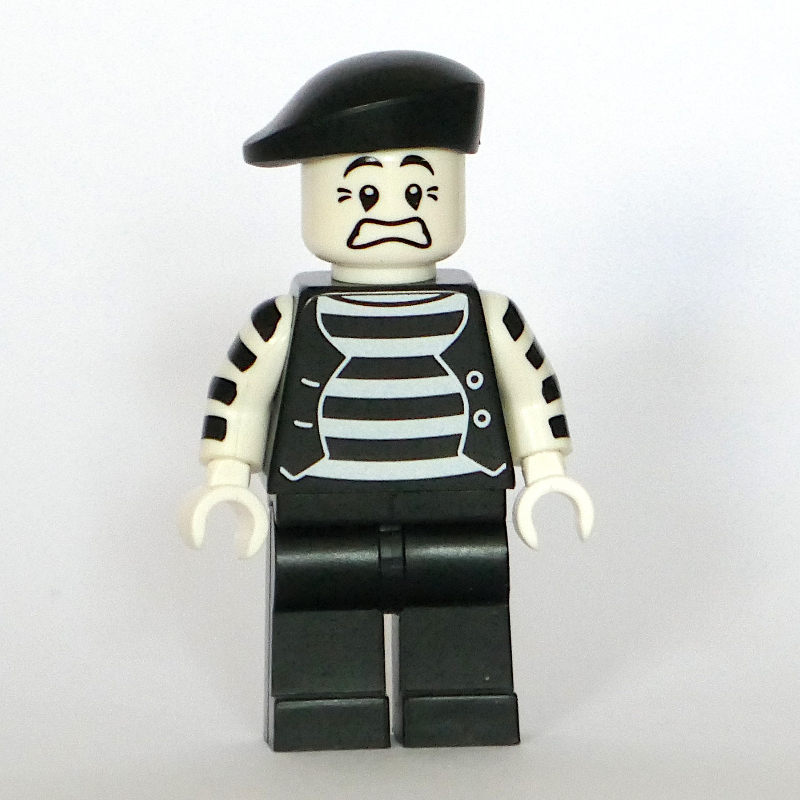 Mime — minifigure detail
