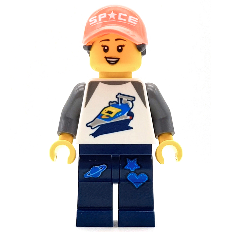 Space Fan (CMF) — minifigure detail