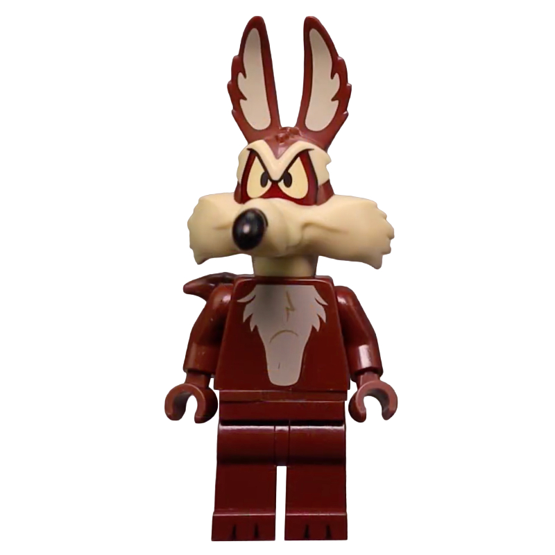Wile E Coyote — minifigure detail