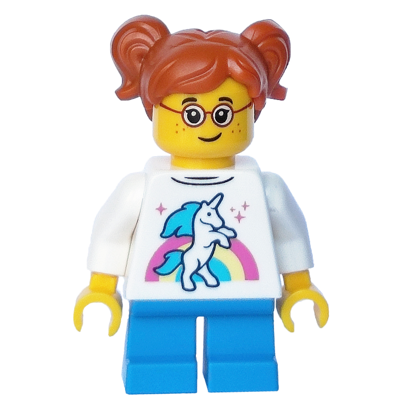Rockin' Horse Rider - Minifigure — minifigure detail