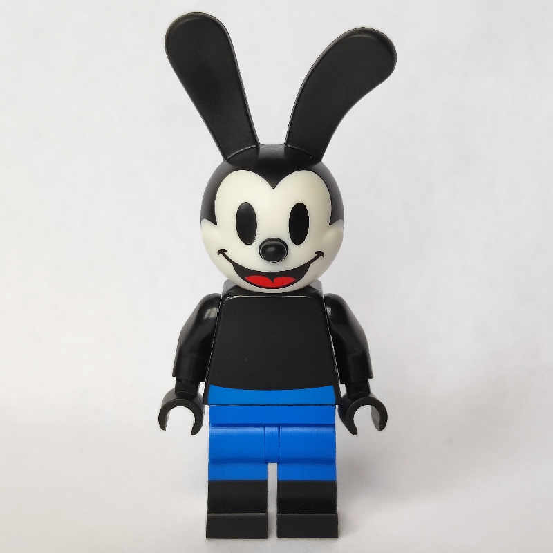Oswald the Lucky Rabbit - Minifig — minifigure detail