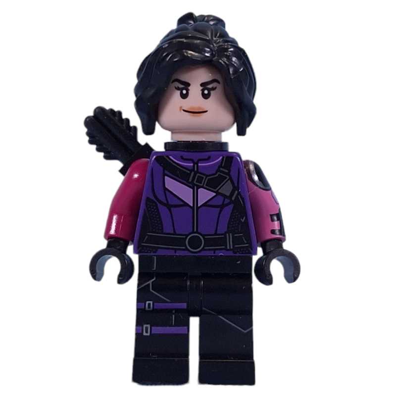 Kate Bishop — minifigure detail