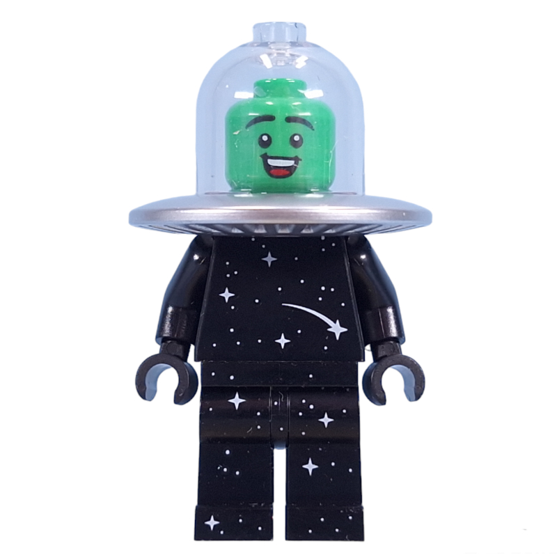 Flying Saucer Costume Fan — minifigure detail