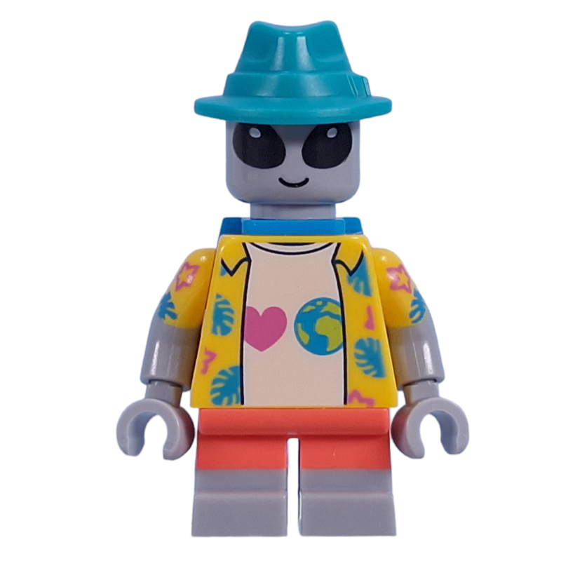Alien Tourist — minifigure detail