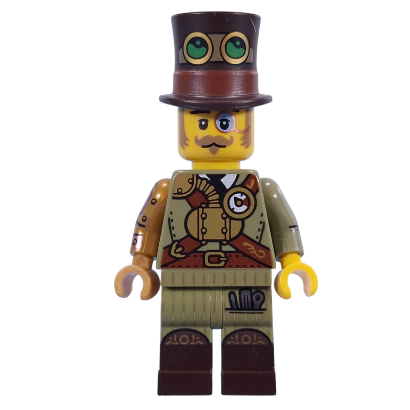 Steampunk Inventor — minifigure detail