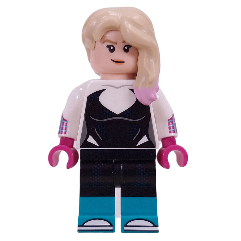 Gwen Stacy, CMF — minifigure detail