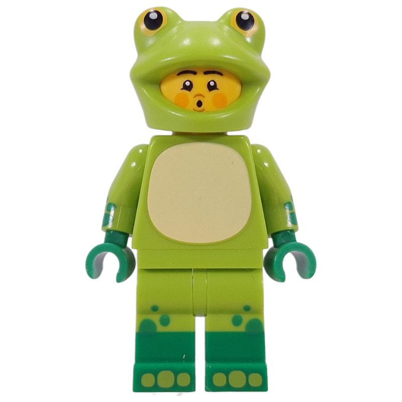 Frog Suit — minifigure detail