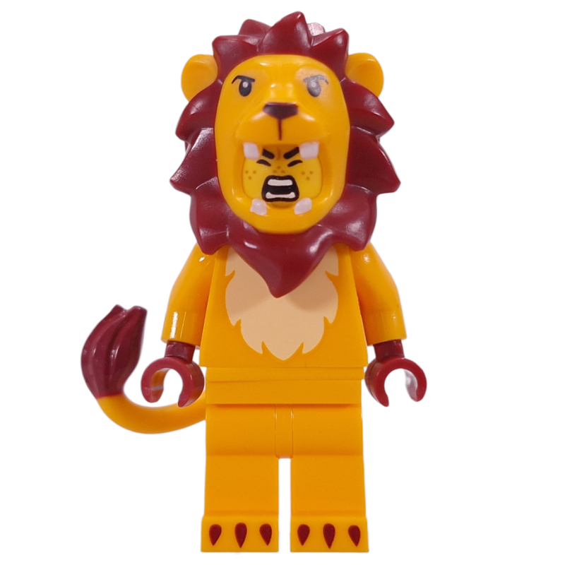 Lion Suit — minifigure detail