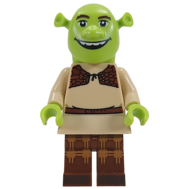 Shrek — minifigure detail