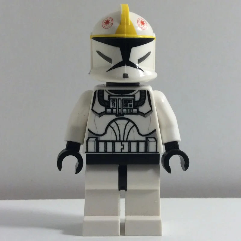 Clone Pilot, Phase I Armor, Plain Black Head