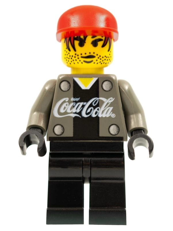 Soccer Player Coca-Cola Goalie