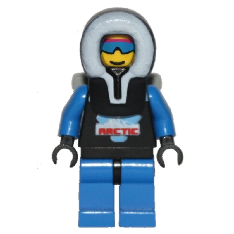 Arctic Crew, Black, Hood