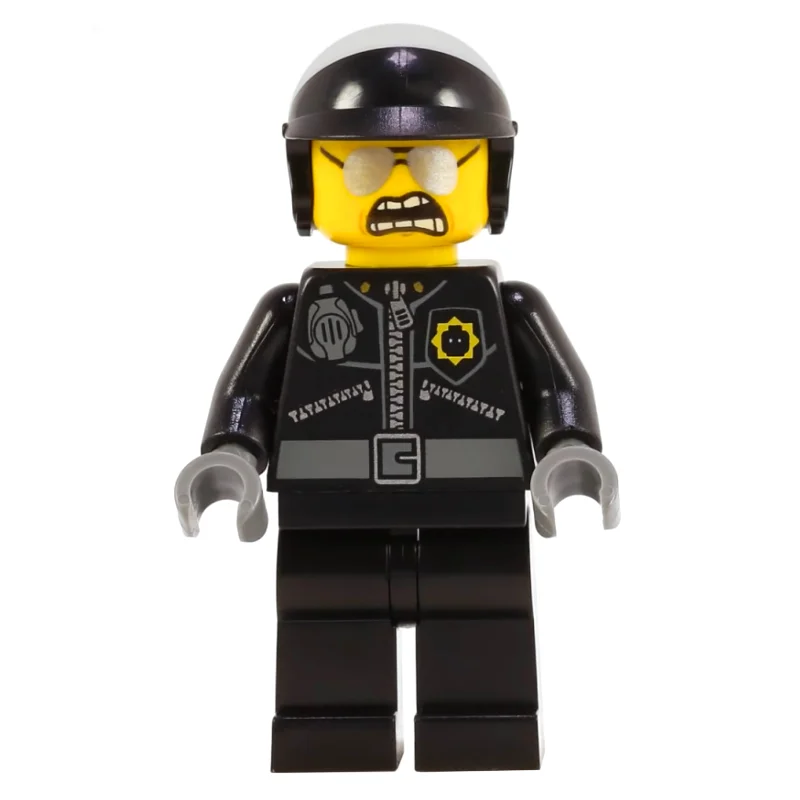 Bad Cop / Good Cop with Wide Angry Mouth