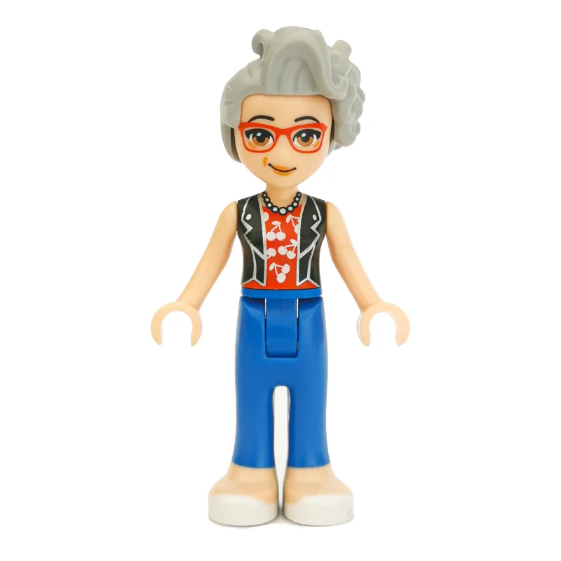 Dottie - Black Jacket, Blue Trousers