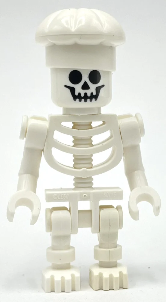 Skeleton, Standard Face, Chef Hat