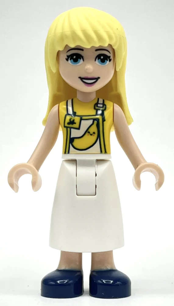 Stephanie - Yellow Top, White Apron