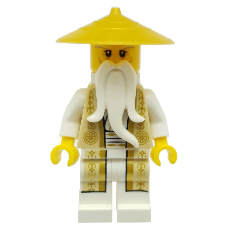 Master Wu with Ornate Gold Robe