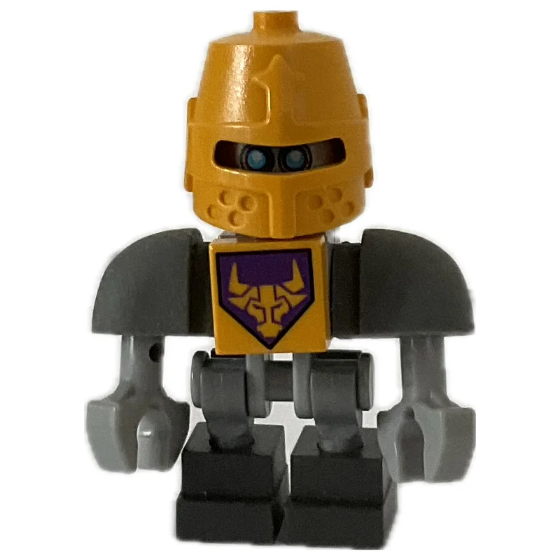 Axl Bot with Bright Light Orange Helmet