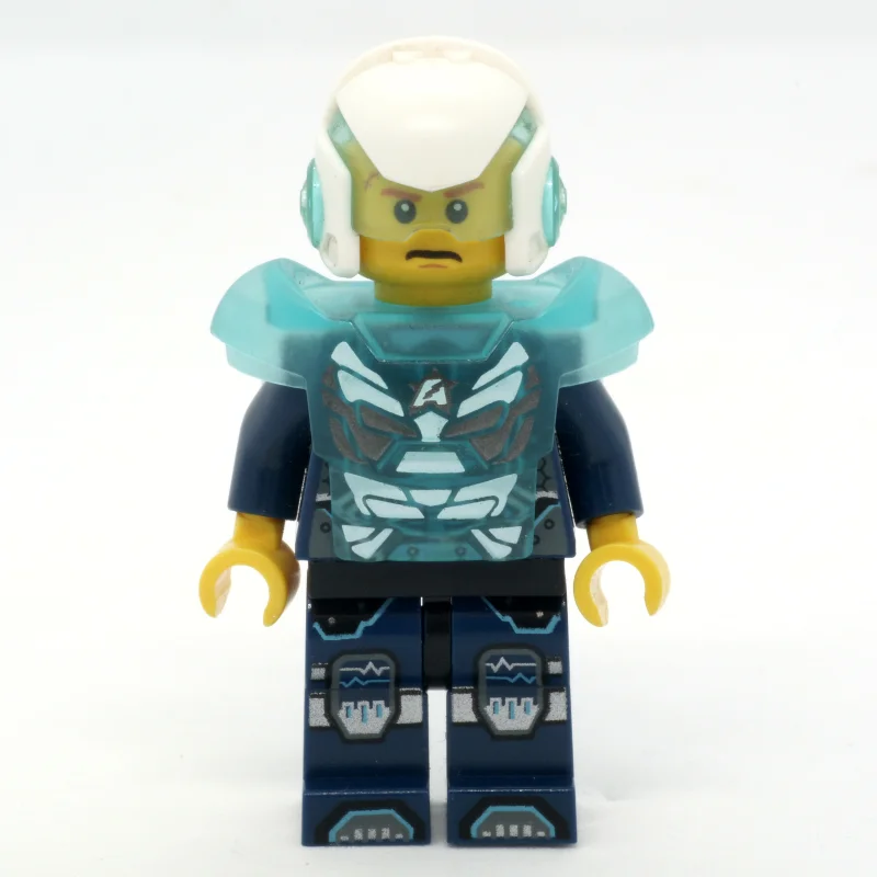 Agent Max Burns with Helmet and Shoulder Armor